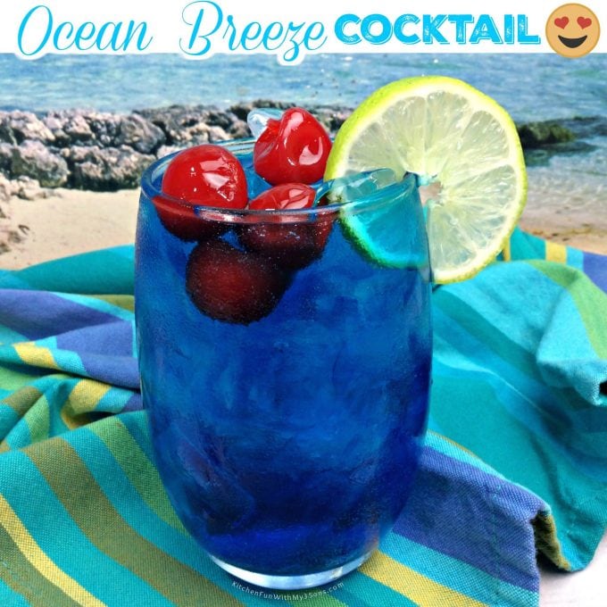 Ocean Breeze Cocktail - Over 40 of the BEST Summer Cocktails!