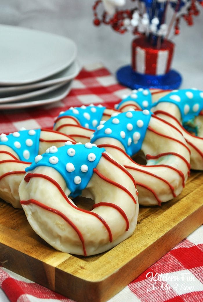 Patriotic Donuts