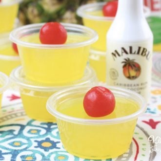 Pina Colada Jello Shots