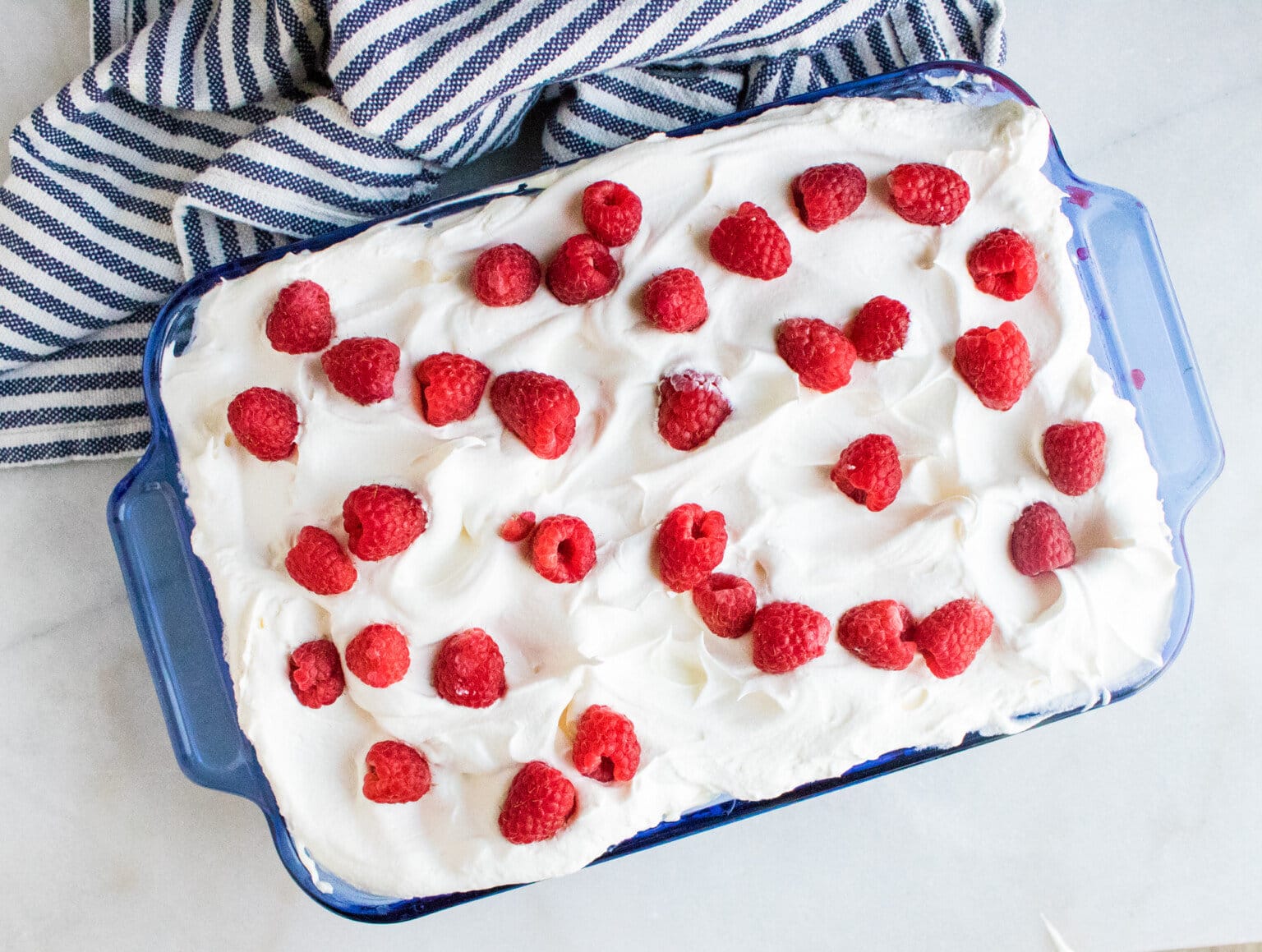 Raspberry Poke Cake - Kitchen Fun With My 3 Sons