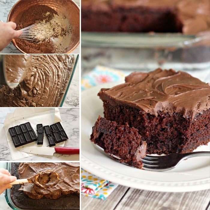 Sour Cream Chocolate Cake Kitchen Fun With My 3 Sons