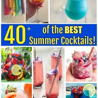 40+ of the BEST Summer Cocktails pin image