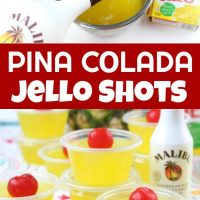 Pina Colada Jello Shots pin