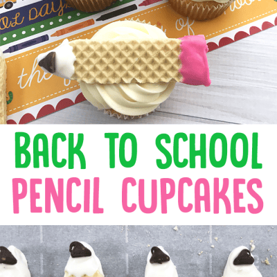 Pencil Cupcakes