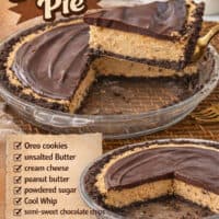Chocolate Peanut Butter Pie pin