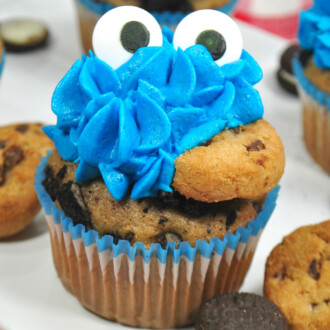 Cookie Monster Cupcakes feature
