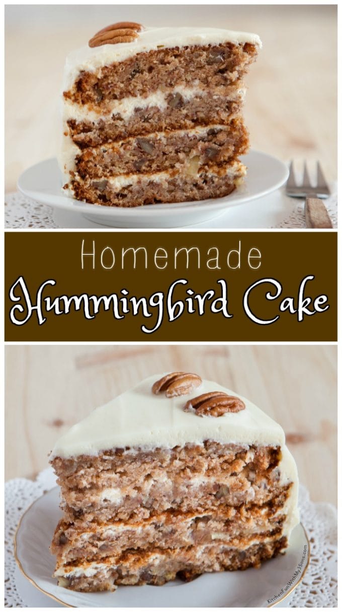 Homemade Hummingbird Cake Recipe