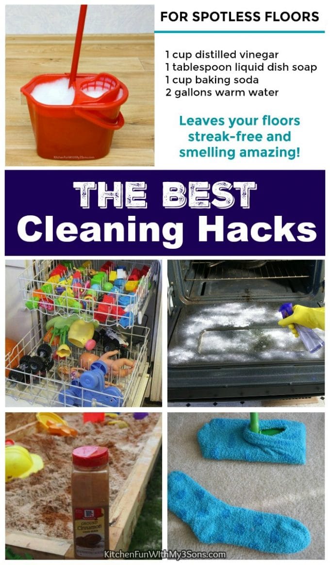The BEST Cleaning Hacks