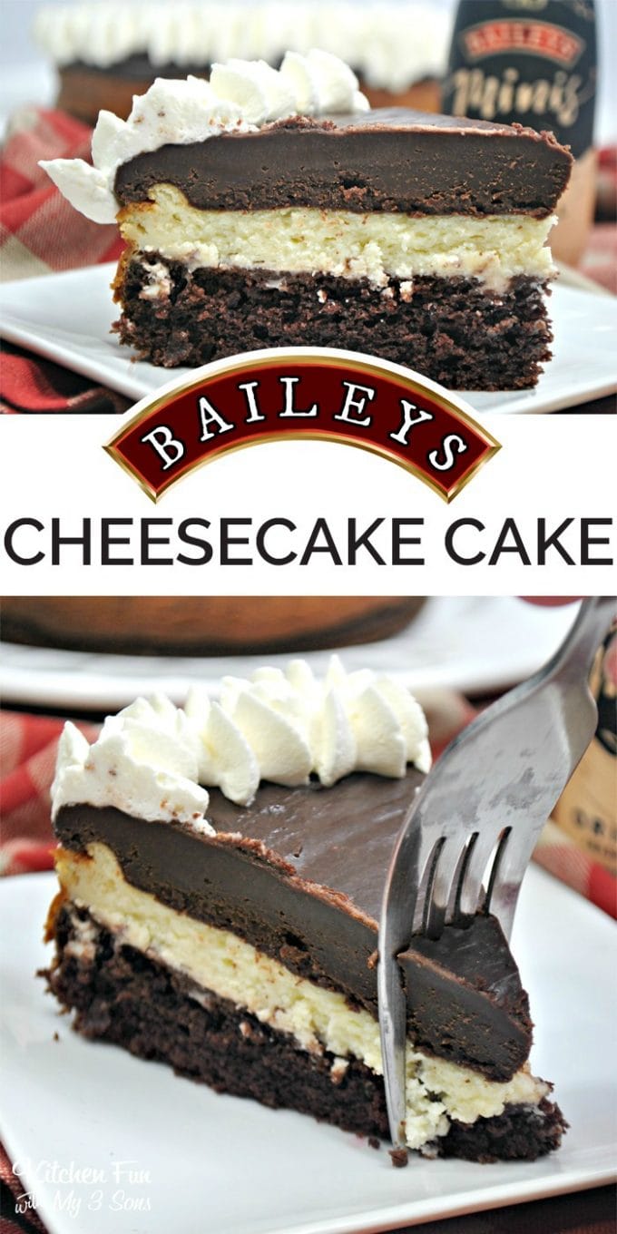 Baileys Cheesecake Cake
