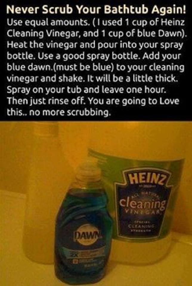 The BEST Cleaning Hacks - Never scrub your bathroom again!
