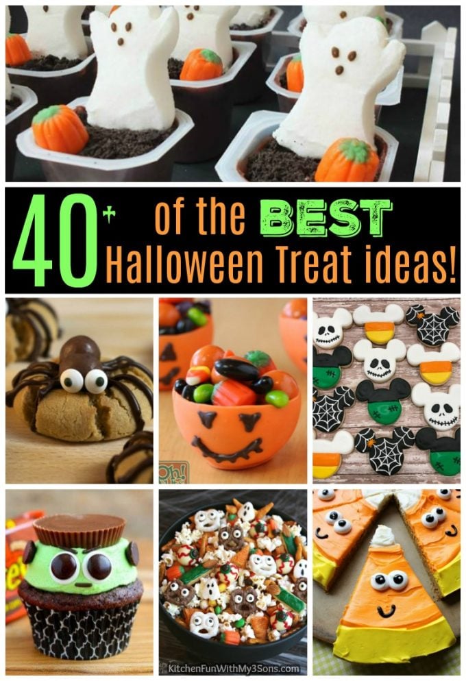 Over 40 of the BEST Halloween Treat ideas!