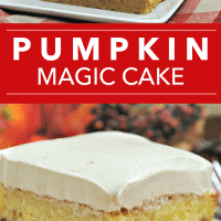Pumpkin Magic Cake