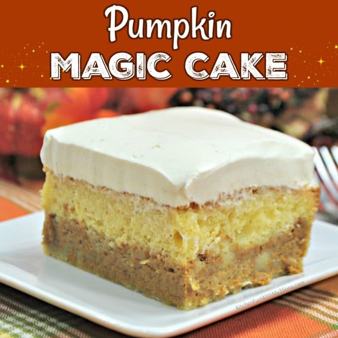 Pumpkin Magic Cake