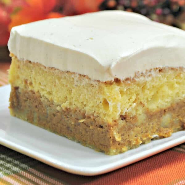 Pumpkin Magic Cake feature