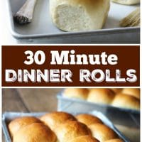 30 Minute Dinner Rolls