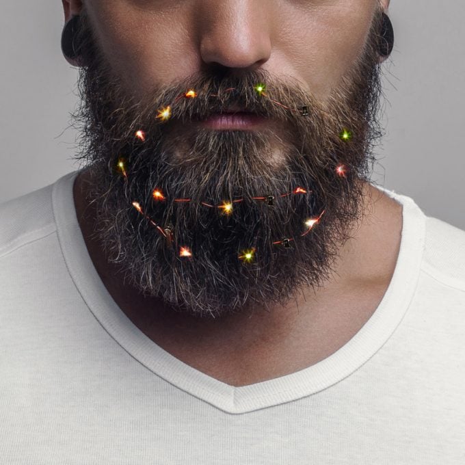Christmas Lights for Beards