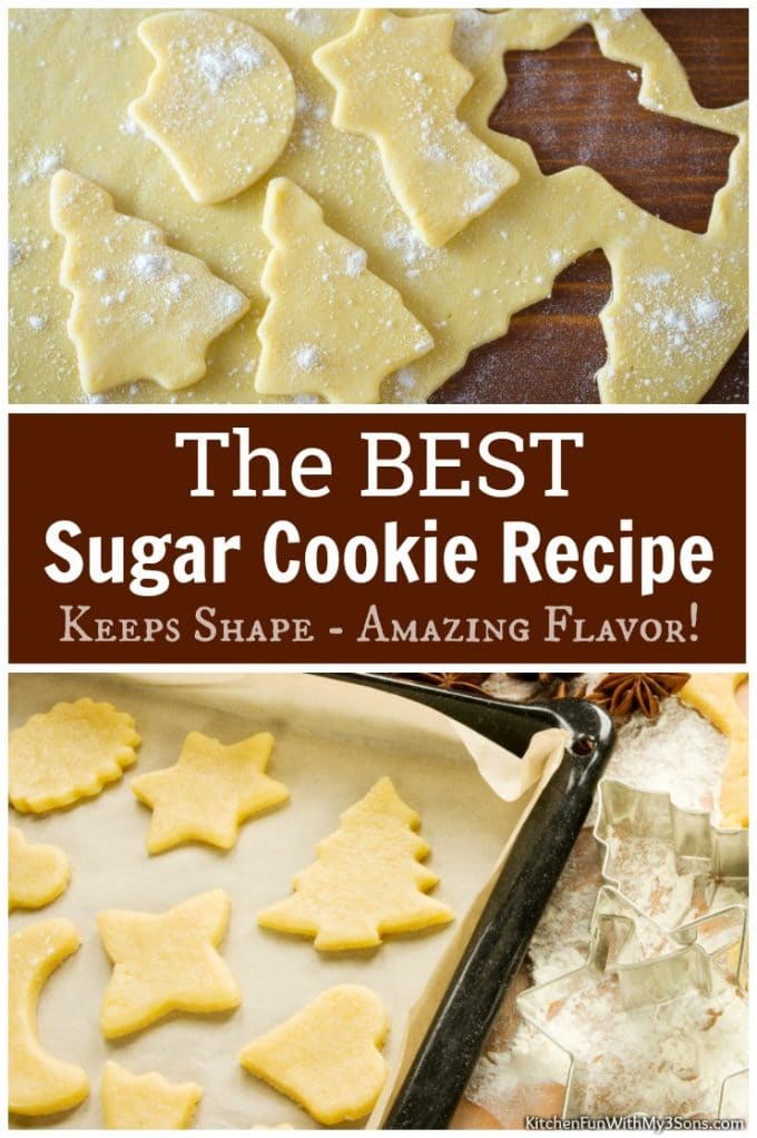 Best Sugar Cookie Recipe EVER for Christmas or any Holiday!