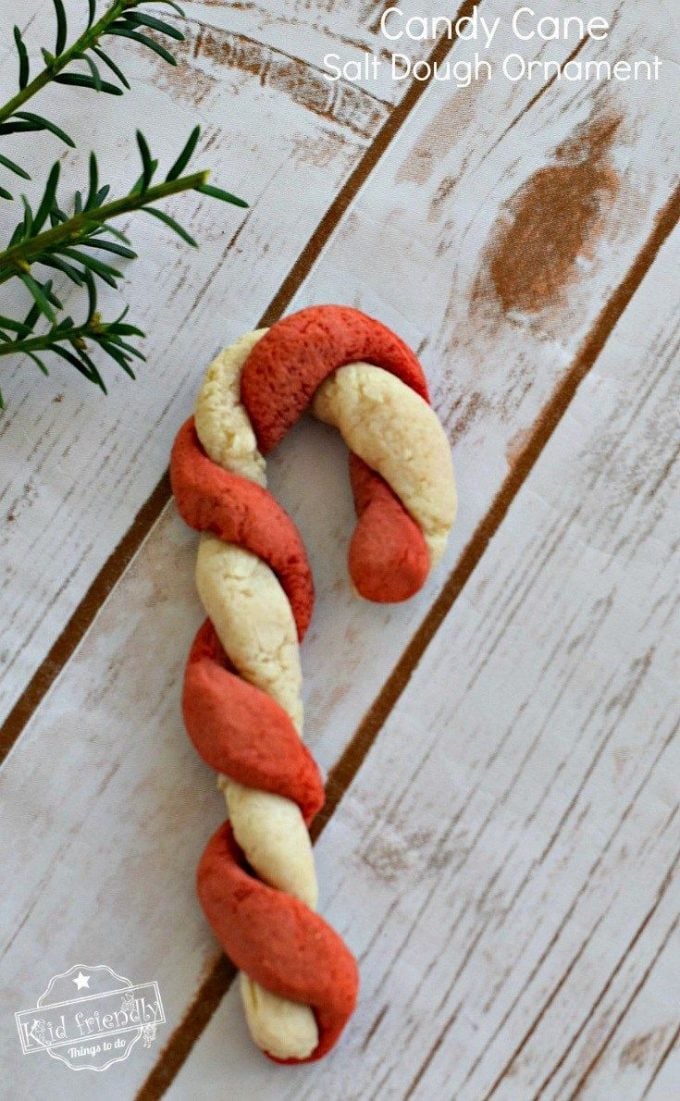 Candy Cane Salt Dough Ornaments - Over 30 of the BEST Christmas Salt Dough Ornaments