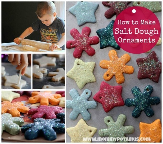 Colorful Ornaments - Over 30 of the BEST Christmas Salt Dough Ornaments