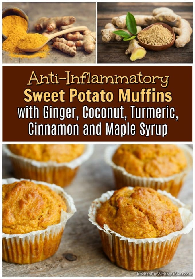 Sweet Potato Anti-Inflammatory Muffins