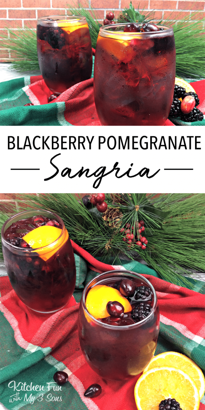 Blackberry Pomegranate Sangria