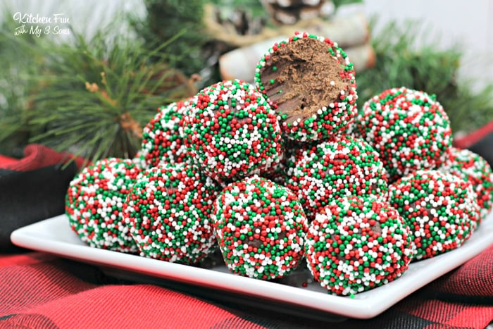 No-Bake Boozy Christmas Chocolate Balls