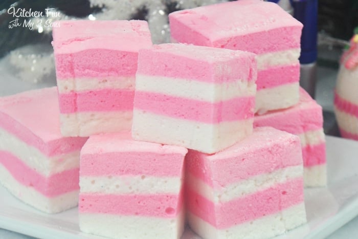 Homemade Sugar Plum Marshmallows recipe inspired by The Nutcracker and The Sugar Plum Fairy!