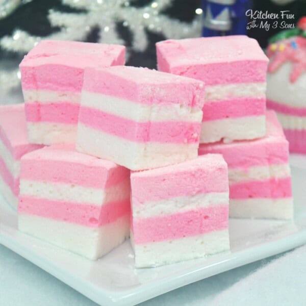 Homemade Sugar Plum Marshmallows recipe inspired by The Nutcracker and The Sugar Plum Fairy!