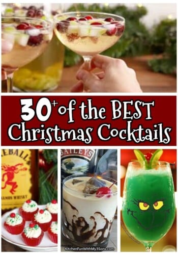 Over 30 of the BEST Christmas Cocktails