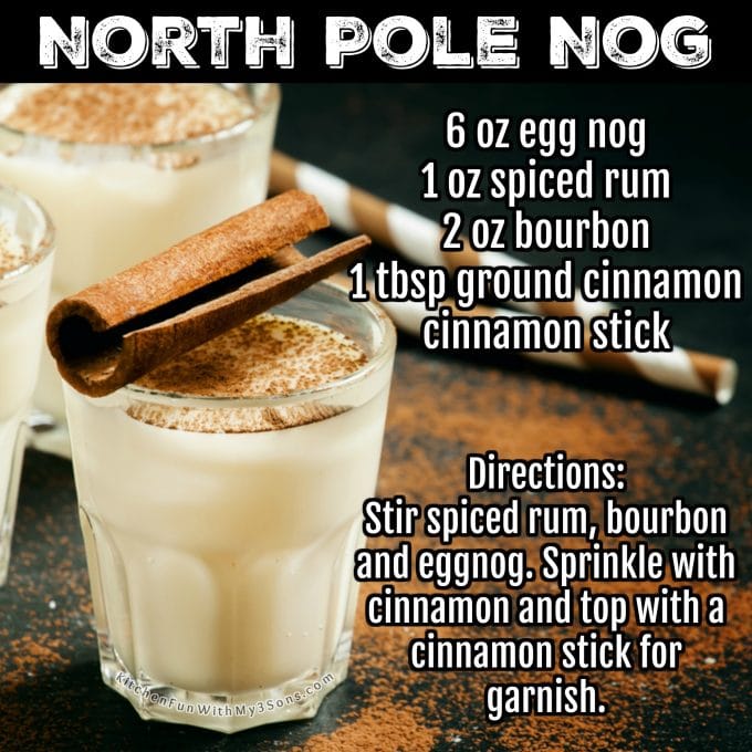 North Pole Nog - Over 30 of the BEST Christmas Cocktails