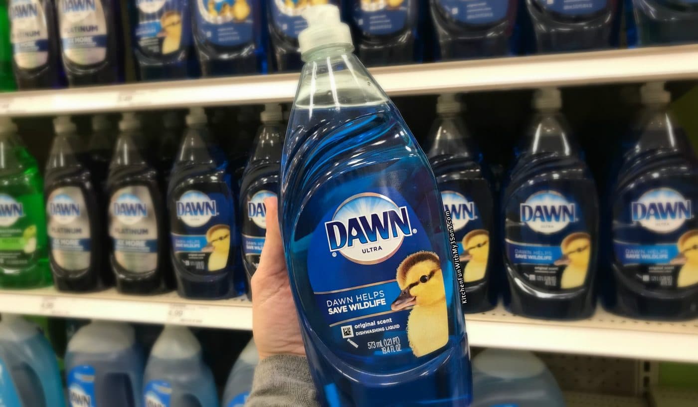 17 Uses For Dawn Dish Soap That Have Nothing To Do With Washing Dishes Kitchen Fun With My 3 Sons