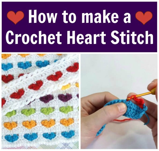 How to Crochet a Heart Stitch