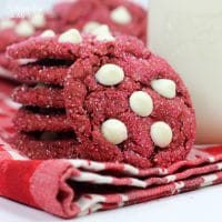 Red Velvet Valentine Cookies are a great dessert to make for the holiday. These cookies are moist and chewy just like a good cookie should be!