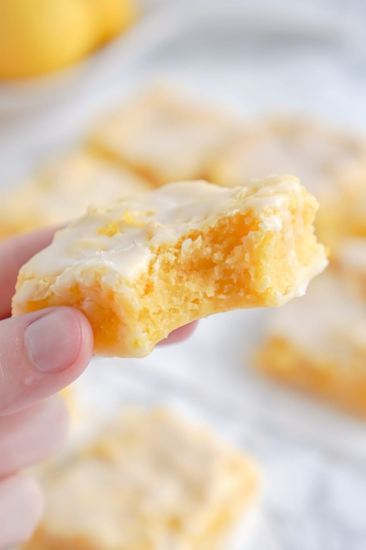 Lemon Brownies with Lemon Glaze Kitchen Fun With My 3 Sons