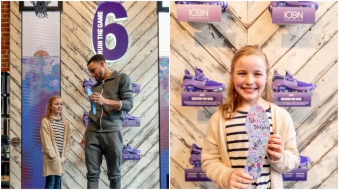 Steph Curry Releases New Sneaker Co-Designed By 9-Year-Old Girl Who Wrote Him A Letter