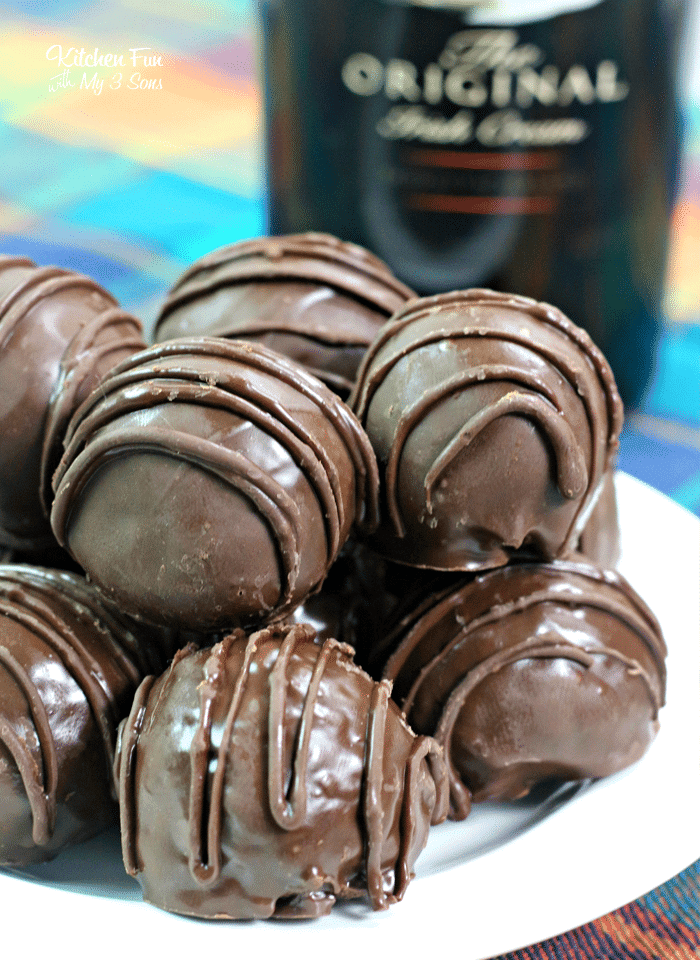 Chocolate Baileys Truffles Recipe - Kitchen Fun With My 3 Sons