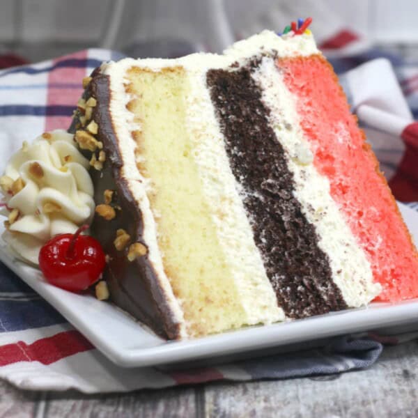 Neapolitan Cake Slice Feature
