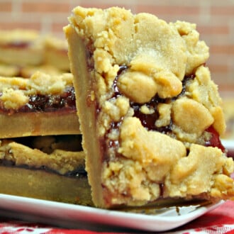 Peanut Butter and Jelly Bars feature