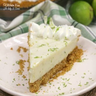 Easy Key Lime Pie is the best way to make this classic treat. Simple, delicious and full of flavor, you'll love this recipe.