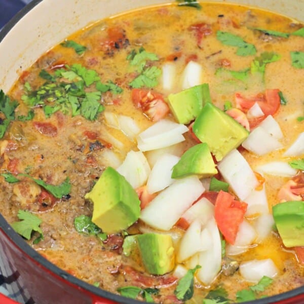Beef Enchilada Soup