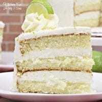 This Margarita Cake is like a full margarita cocktail in cake form. Yes, it's got lime and tequila!