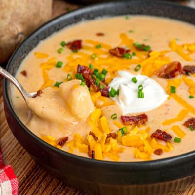 Instant Pot Potato Soup feature