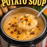 Instant Pot Potato Soup pin