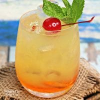 This Hawaiian Hammer drink is a yummy summer cocktail full of tropic flavors. It's easy to make and tastes delicious!