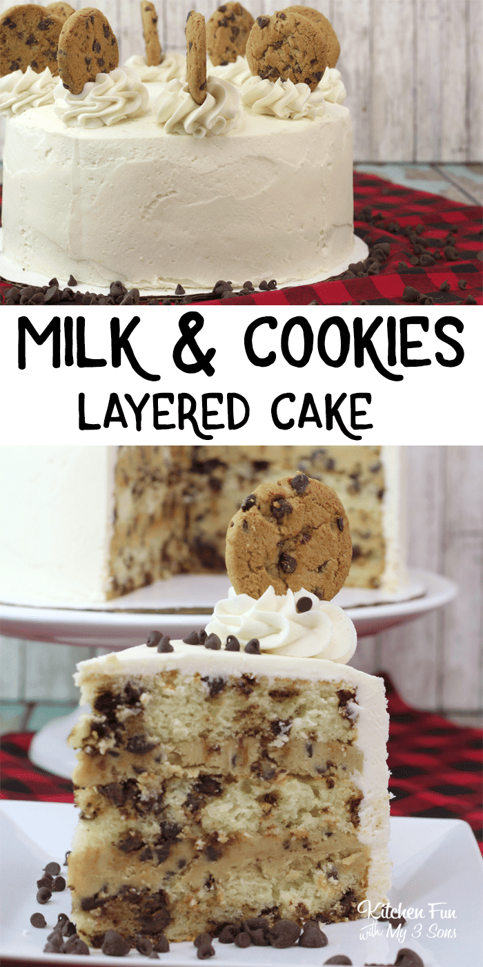 Milk and Cookies Cake - YouTube