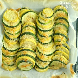 Do you have plenty of zucchini and yellow squash you'd like to use? Our Summer Squash Zucchini uses 2 pounds sliced thin.