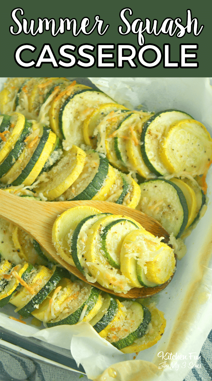 Do you have plenty of zucchini and yellow squash you'd like to use? Our Summer Squash Zucchini uses 2 pounds sliced thin.