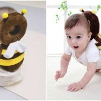 Bee Head Protector Backpack for Babies