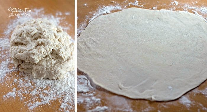 Making Flour Tortillas