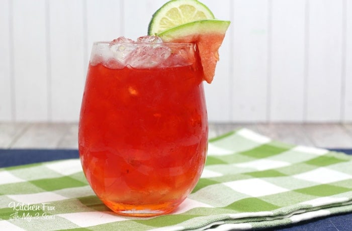 When it's hot out and your friends insist on an outdoors get together, you'll be glad to have this recipe for an ice cold Watermelon Hammer cocktail.